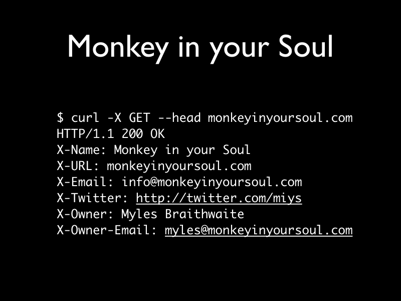 Monkey in your Soul