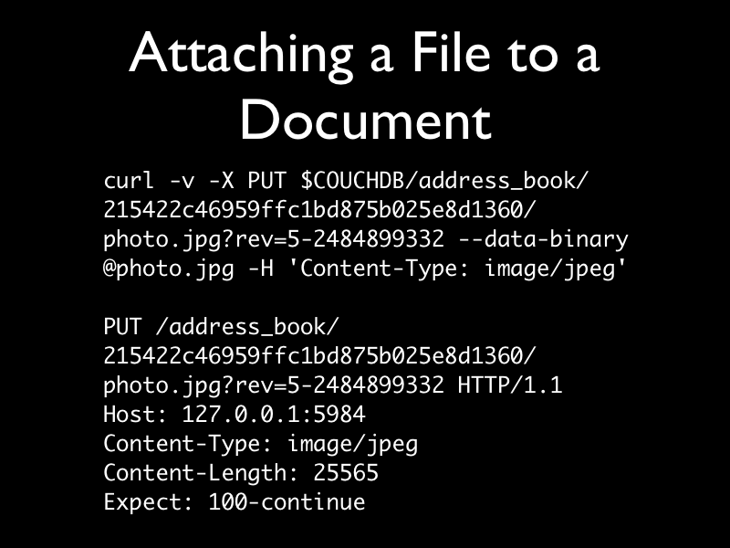Attaching a File to a Document