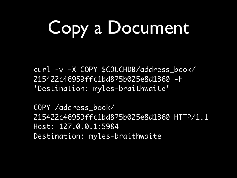 Copy a Document